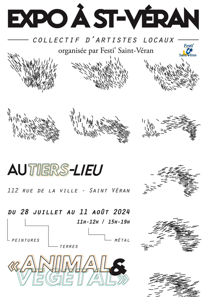 Affiche expo collectif artistes